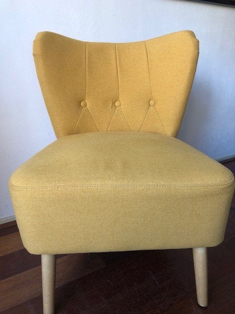 Fauteuil, Ophalen, 75 tot 100 cm, Zo goed als nieuw, Stof