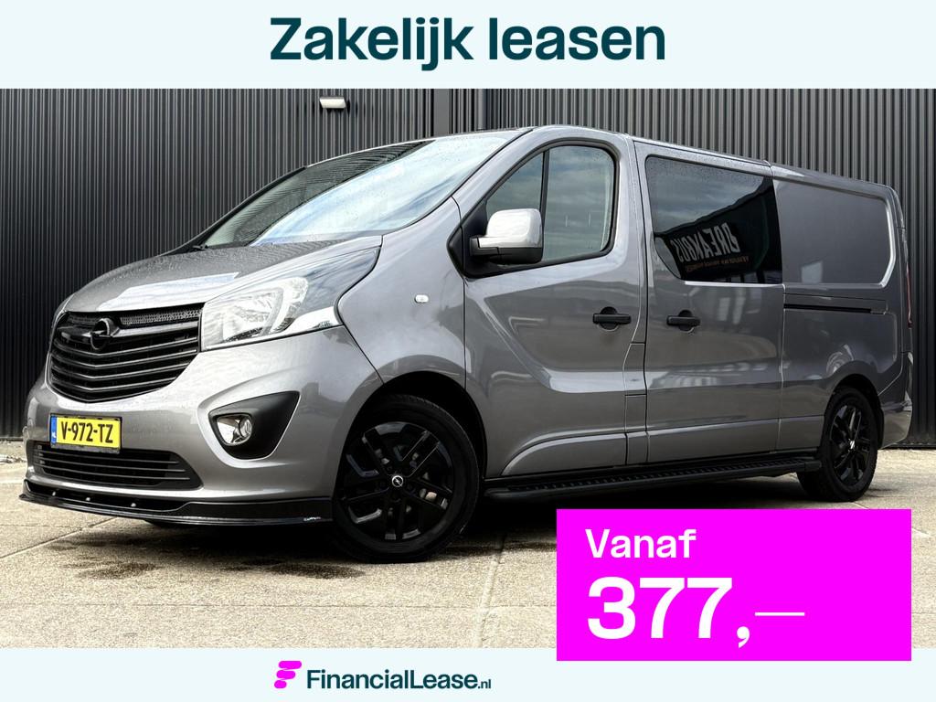 Opel Vivaro 1.6 CDTI 125pk L2H1 DC SPORT MARGE | 2x schuifde, Voorwielaandrijving, Gebruikt, 2000 kg, Origineel Nederlands