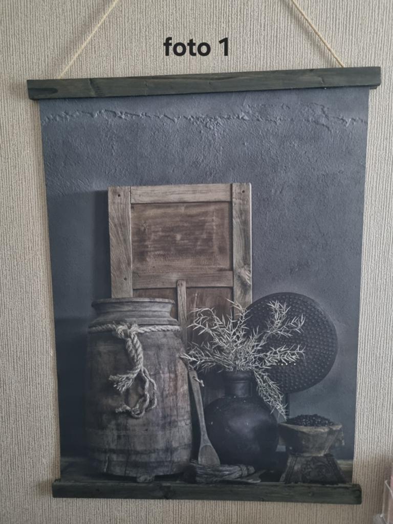 Te koop sobere wanddoek 60x80, Ophalen, Wandhanger, 80 cm, Meerkleurig