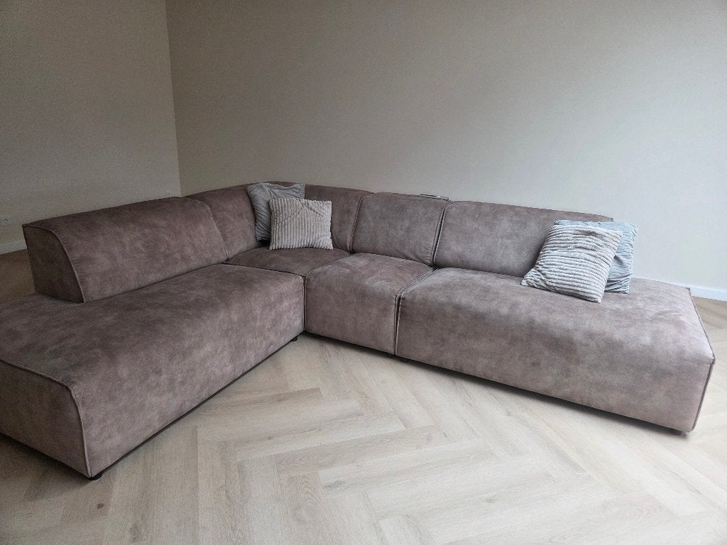 Hoekbank, Ophalen, 250 tot 300 cm, Gebruikt, Minder dan 75 cm