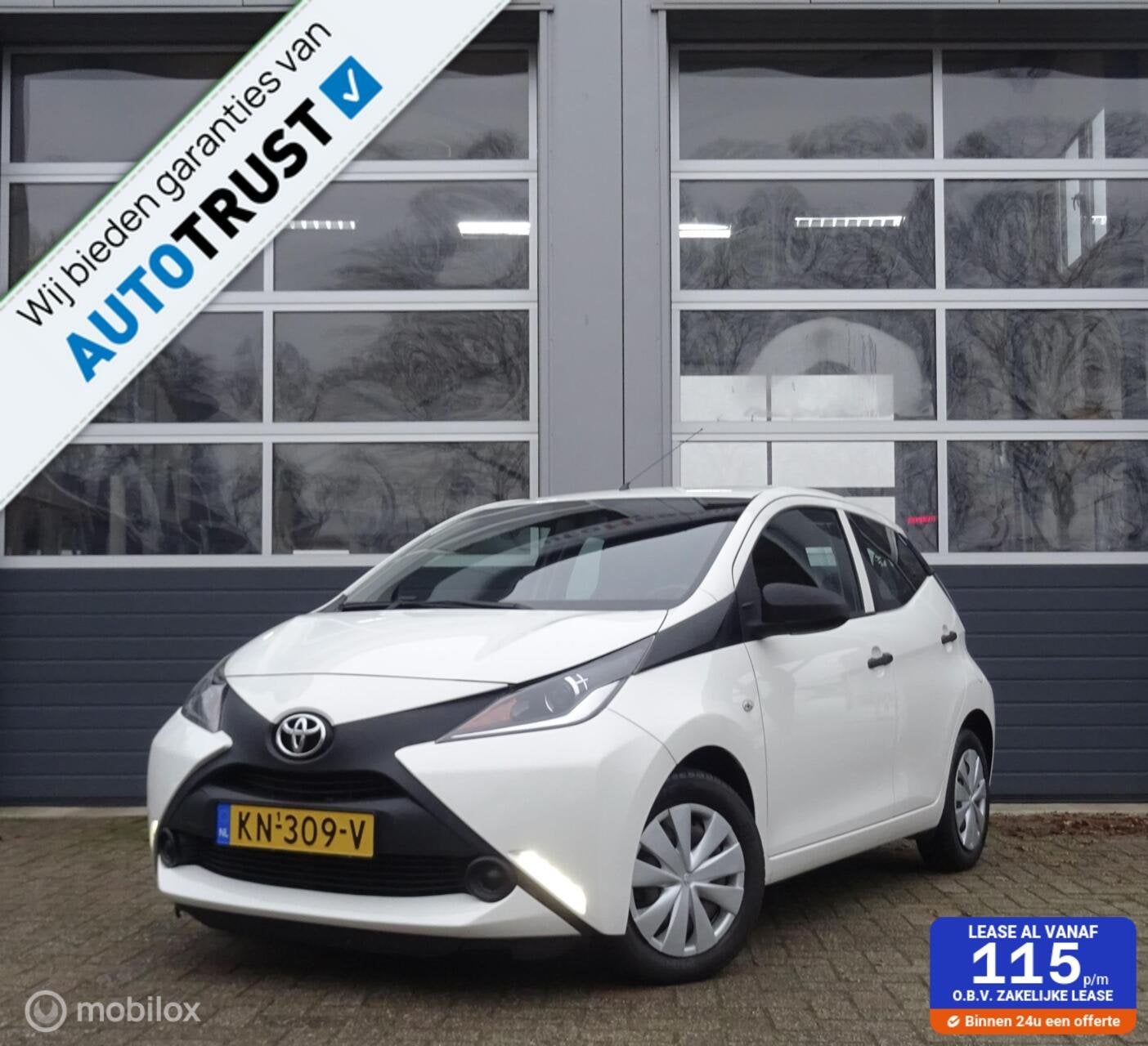 Toyota Aygo 1.0 VVT-i x CRUISE CONTROL|AIRCO, Auto's, Toyota, Voorwielaandrijving, Gebruikt, Euro 6, Start-stop-systeem