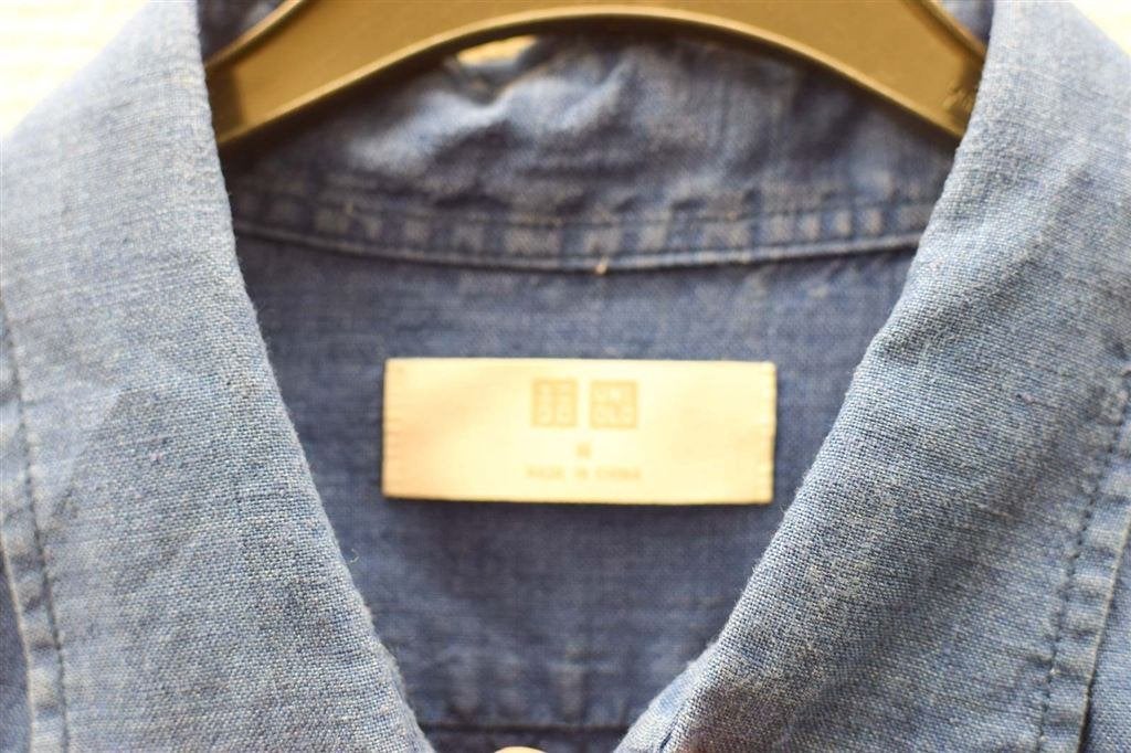Spijkerblouse met lange mouw 47945, Ophalen of Verzenden, Gedragen, Blauw