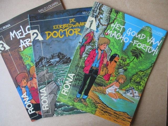 adv9455 rona, Boeken, Eén stripboek, Ophalen, Gelezen