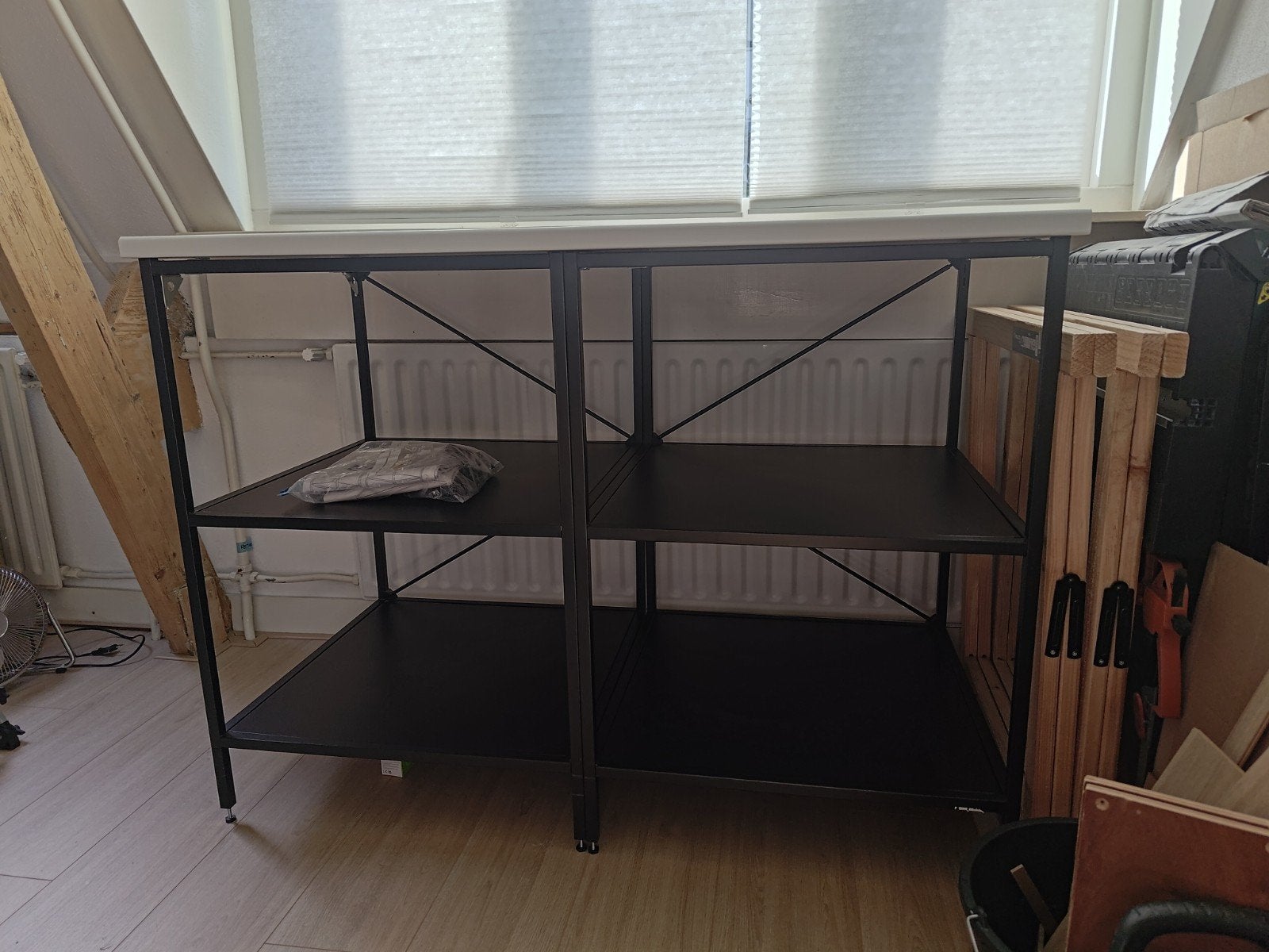 IKEA Enhet with bench top (123x63.5x91.5cm), Ophalen, Zo goed als nieuw