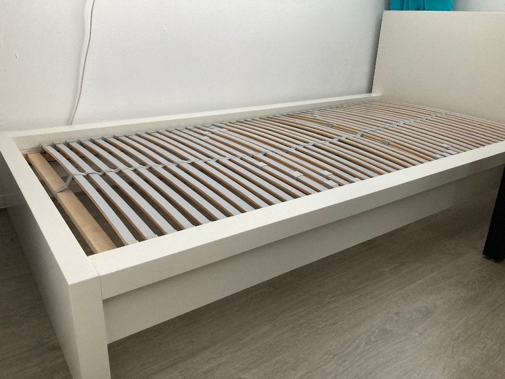 IKEA eenpersoonsbed inclusief lattenbodem, Ophalen, Gebruikt, 90 cm, Eenpersoons