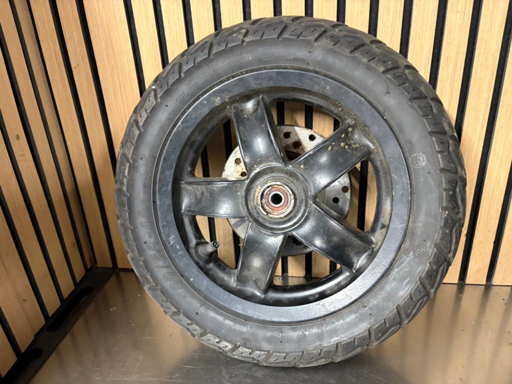 piaggio zip 2000 voorvelg, Ophalen