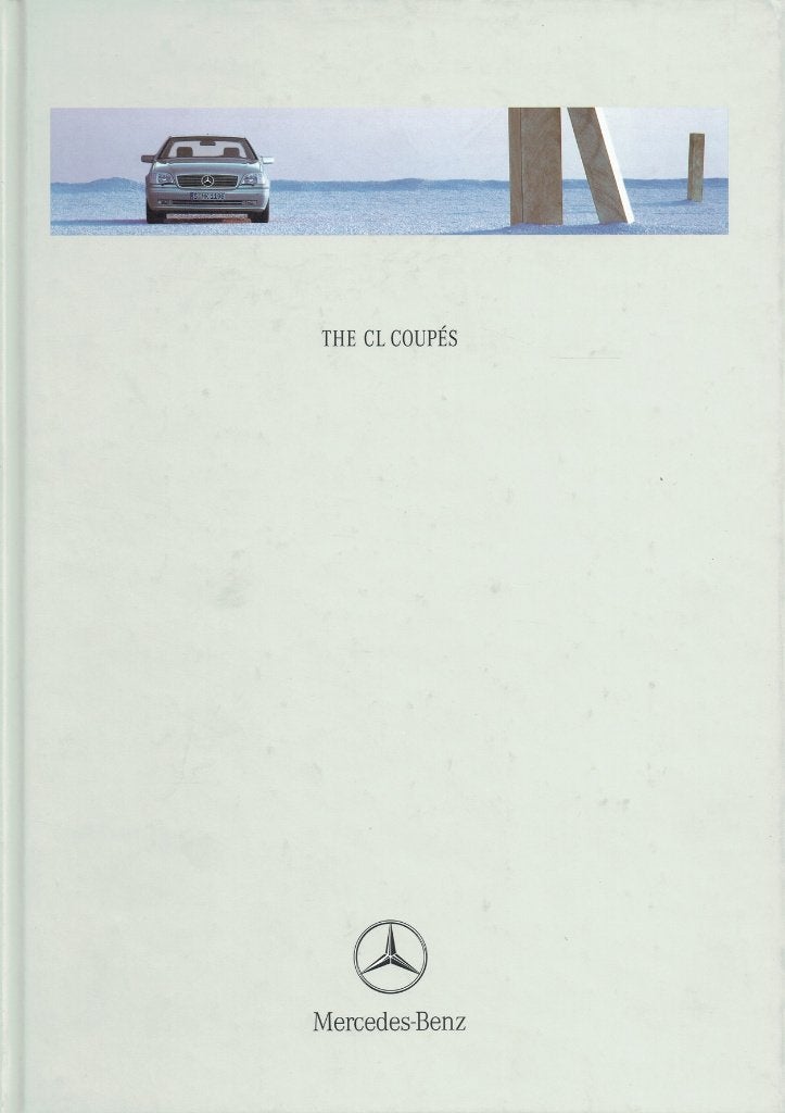 Folder Mercedes-Benz CL (Engelstalig - hardcover - 1998), Verzenden, Gelezen, Mercedes