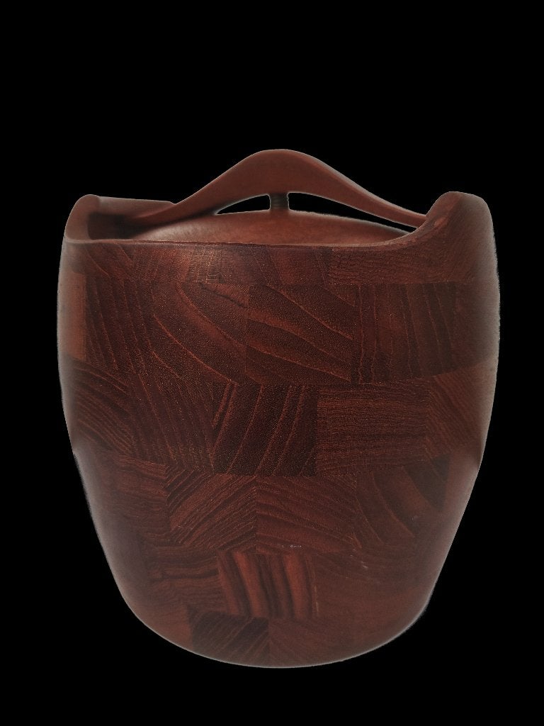 Zeldzame vintage Jens Quistgaard design humidor tabakspot, Huis en Inrichting, Ophalen of Verzenden, Gebruikt, Hout