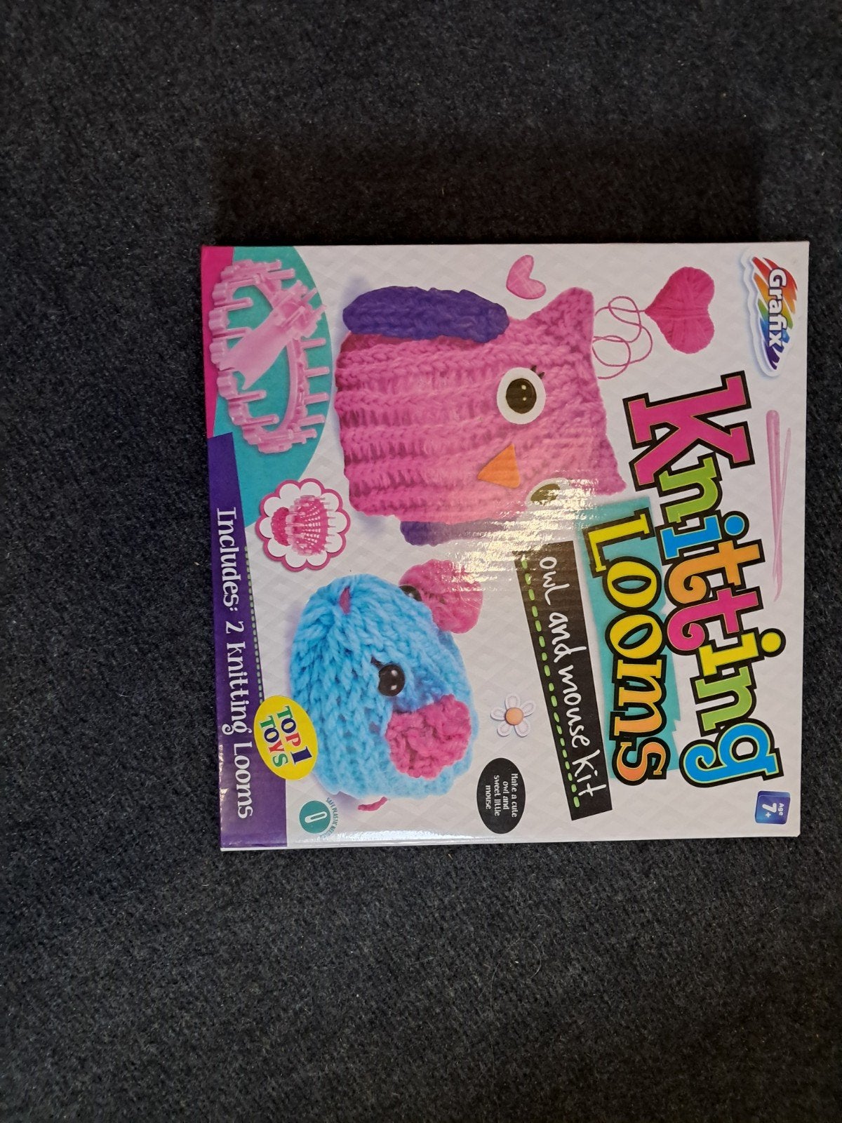 Grafix Knitting Looms Uil en Muis Kit - Nieuw, Ophalen, Gebruikt