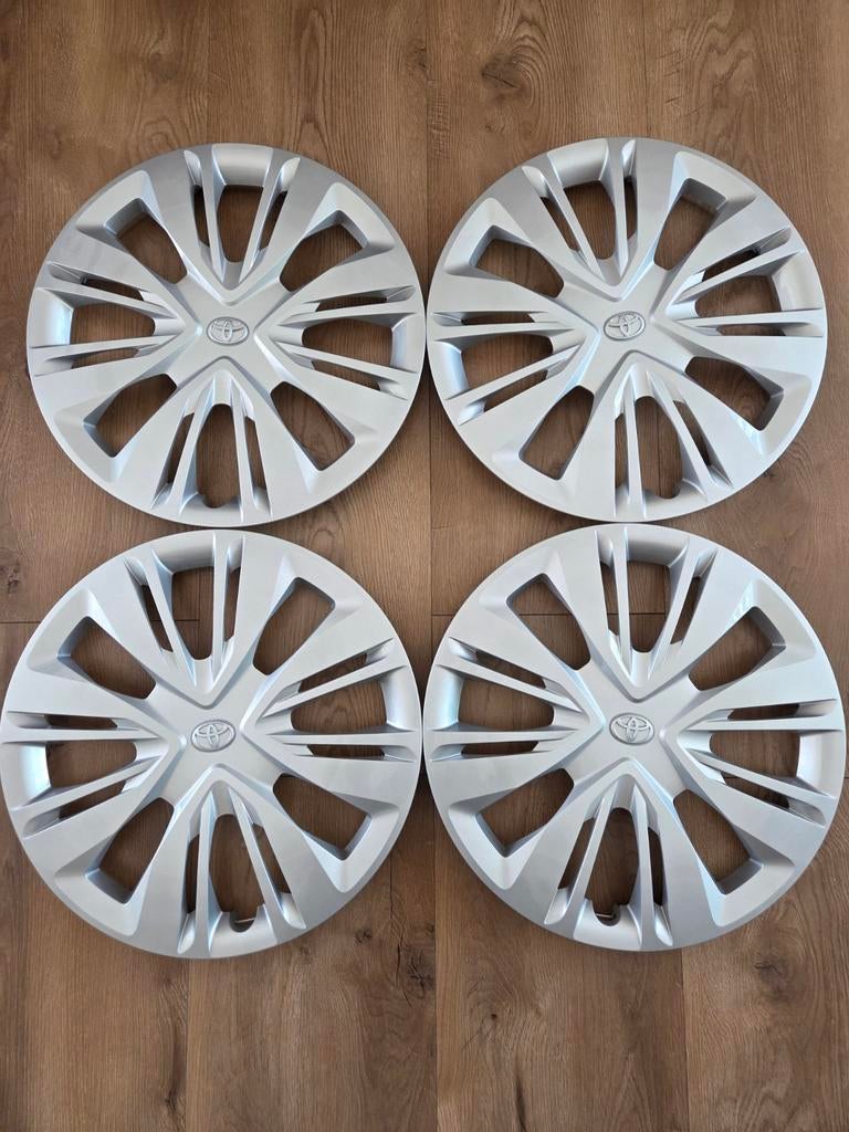 4x Nieuwe Originele Toyota Wieldoppen 16 inch, Auto diversen, Wieldoppen, Ophalen of Verzenden, Nieuw
