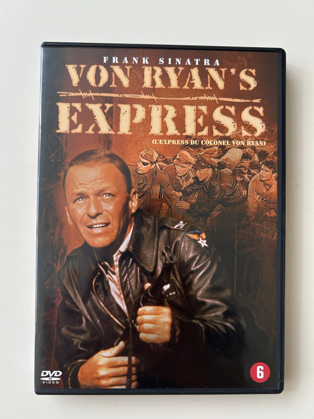 -Von Ryan's Express - Klassieke oorlogsfilm met Sinatra, Engels, Nederlands, Ophalen of Verzenden, Vanaf 6 jaar