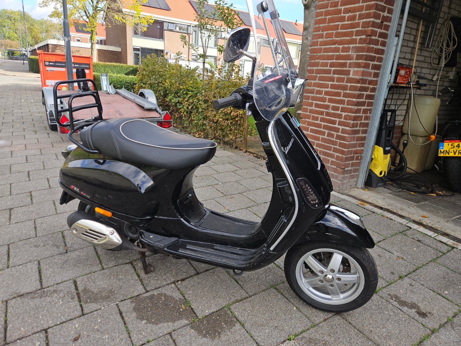 Mooie Vespa 80cc/50cc 4-takt scooter, Ophalen of Verzenden, Gebruikt, Benzine