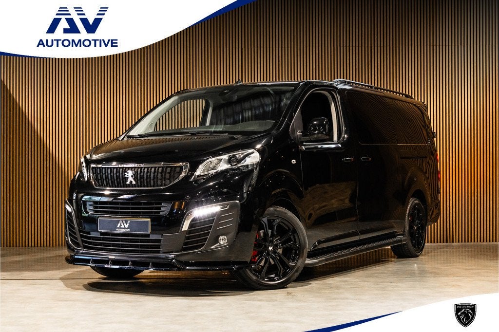 Peugeot Expert 2.0 BlueHDI 180 Long DC | Dubbel Cabine | 6-Z, Auto's, Gebruikt, 4 cilinders, Zwart, Origineel Nederlands
