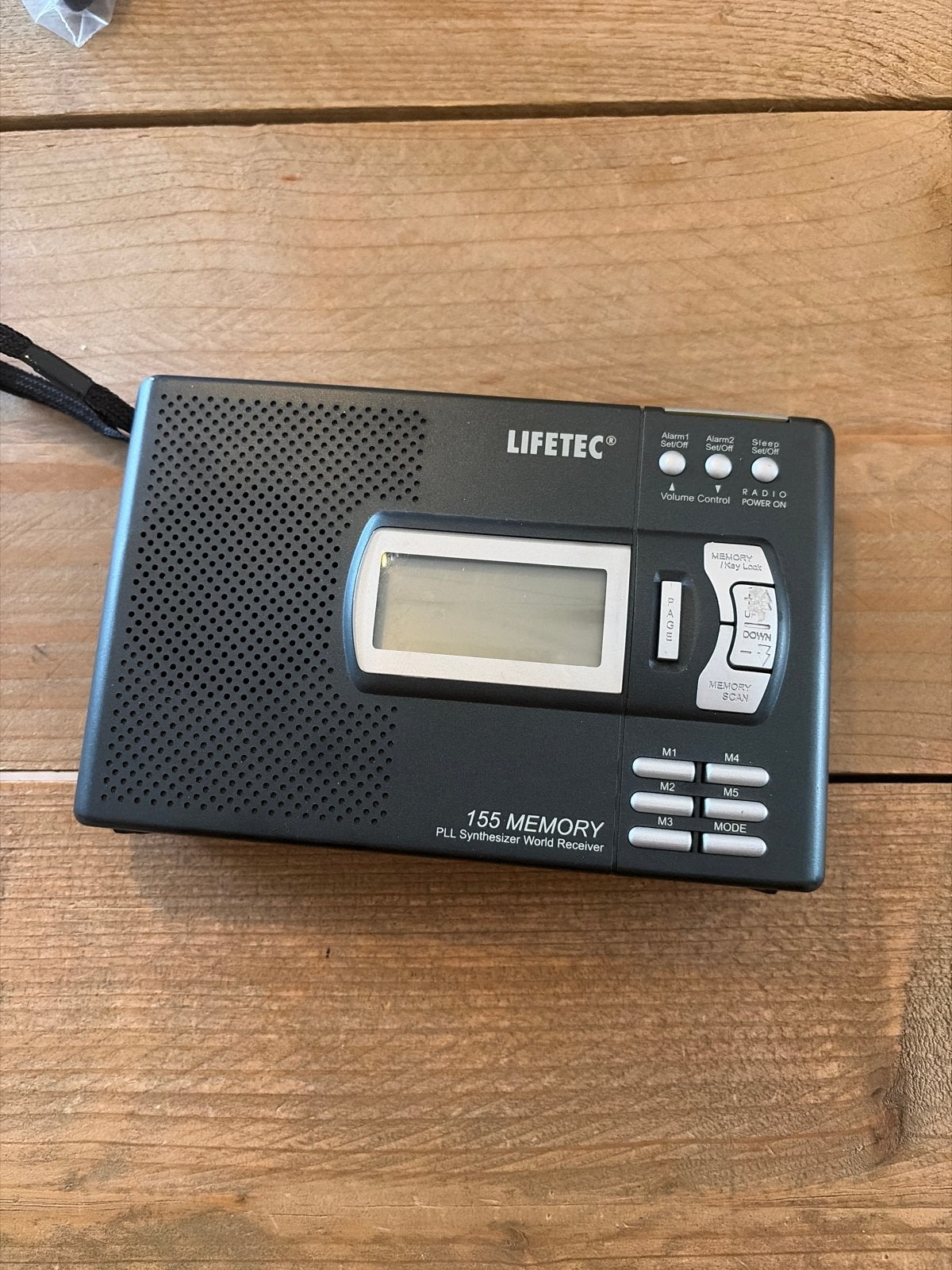 Lifetec PLL Synthesizer World Receiver 155 Memory, Ophalen of Verzenden, Gebruikt, Wereldontvanger