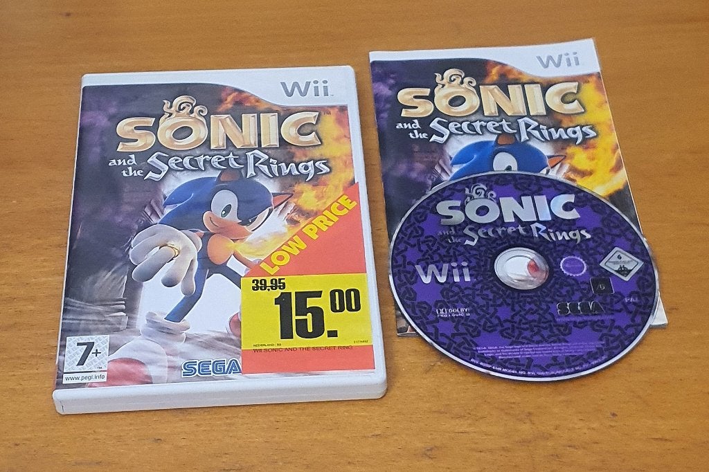 WII | Sonic And The Secret Rings, Avontuur en Actie, Gebruikt, Ophalen of Verzenden, 3 spelers of meer