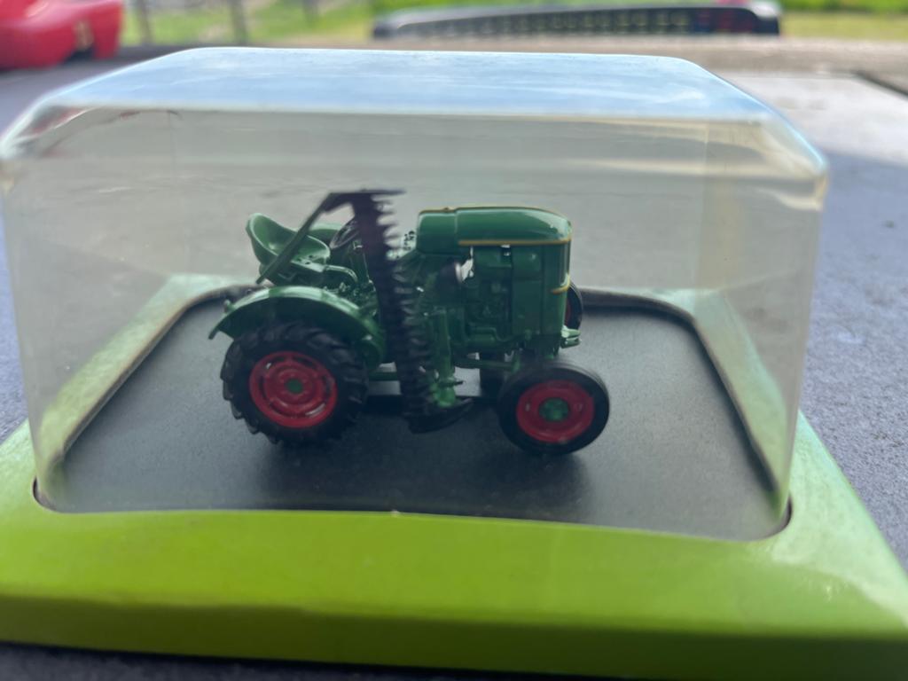 Deutz F1L514 - 1950 schaalmodel tractor 1:43, Ophalen of Verzenden, Zo goed als nieuw, Tractor of Landbouw, Overige merken