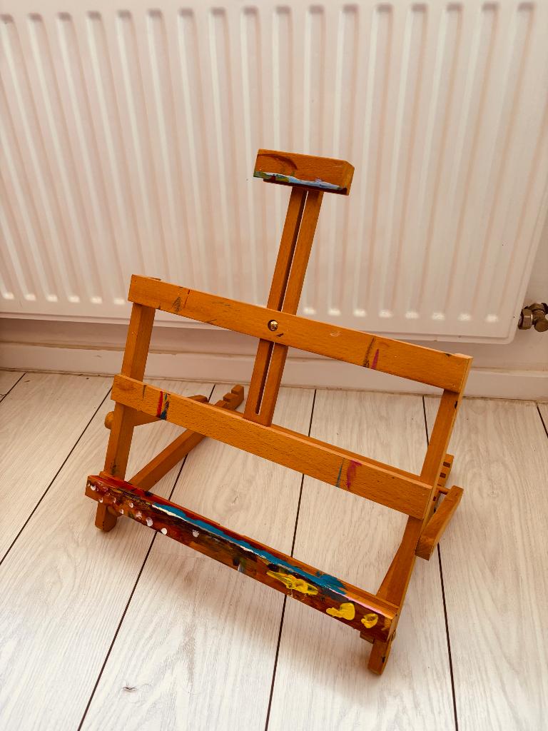Compacte schildersezel, Hobby en Vrije tijd, Schilderen, Ophalen of Verzenden, Gebruikt, Ezel