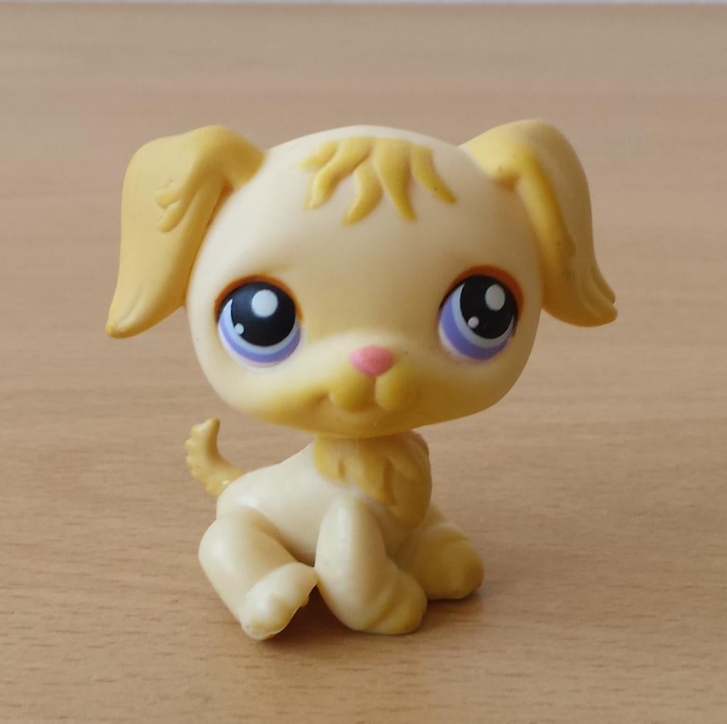Littlest Pet Shop #268 : Golden Retriever Hond - 2007, Gebruikt, Ophalen of Verzenden, Hasbro, Nvt