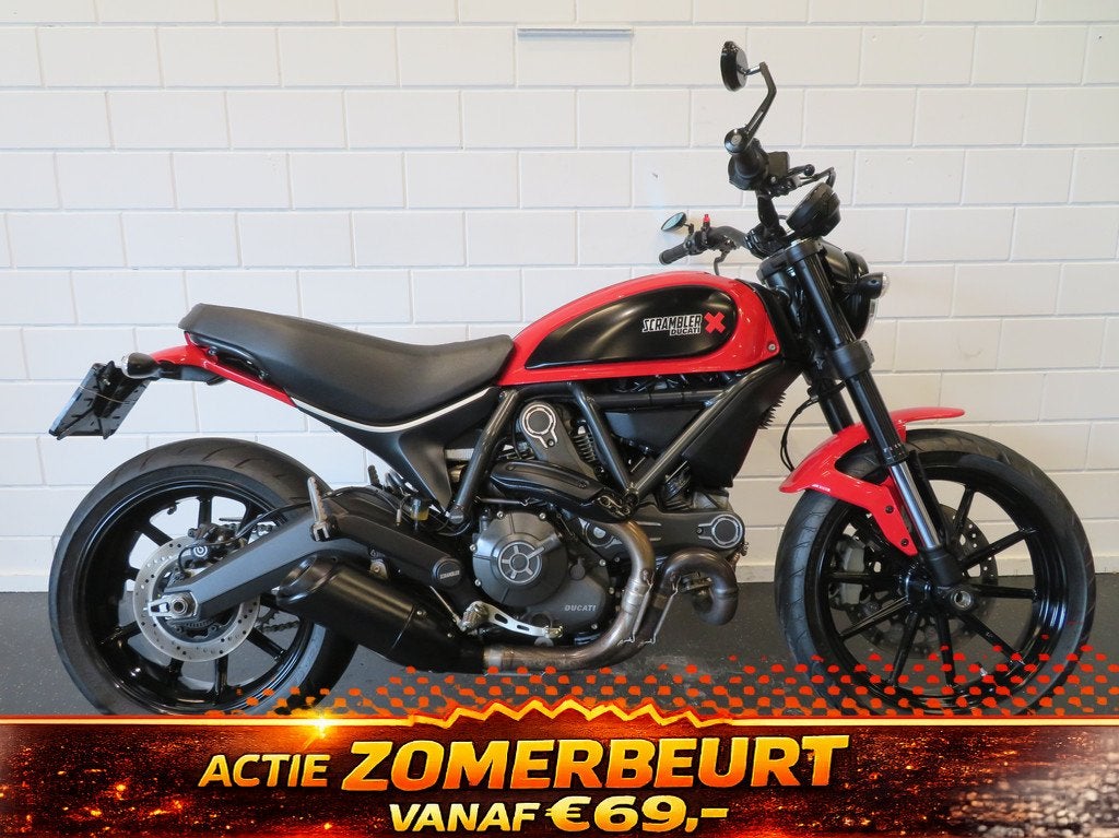 Ducati SCRAMBLER 800 ICON CLASSIC HISTORIE (bj 2016), Motoren, Bedrijf, Toermotor