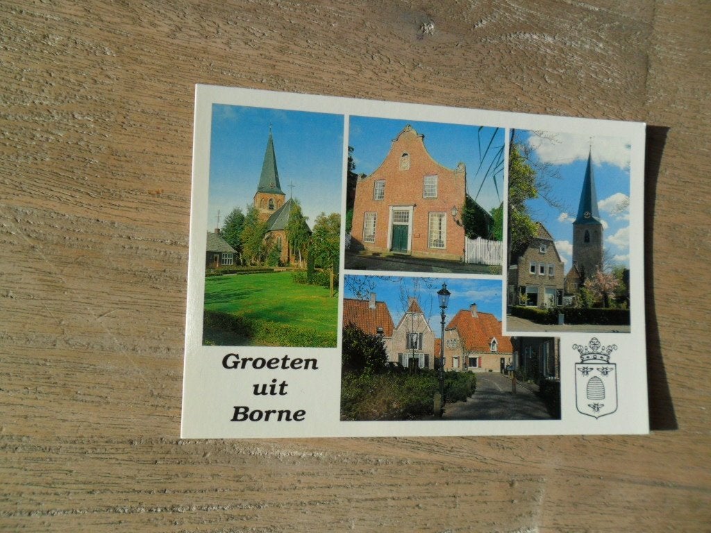 Borne ov, kerk/Bussemakerhuis/Oud Borne, Verzenden, 1980 tot heden, Ongelopen, Overijssel