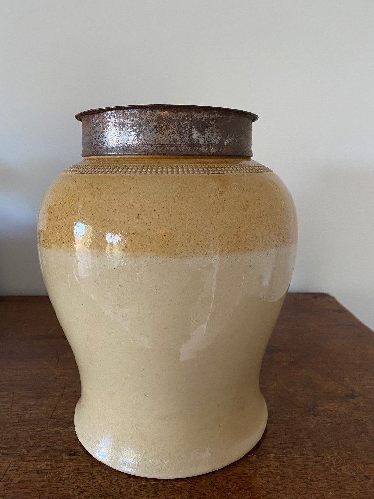 Engelse confiture pot met deksel, Antiek en Kunst, Antiek | Keramiek en Aardewerk, Ophalen of Verzenden