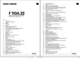 Fassi Cranes Manuals Collection Pack, Verzenden