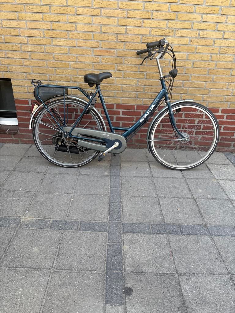 Sparta Met Mobylette Motor, Fietsen en Brommers, Fietsen | Dames | Damesfietsen, Gebruikt, Sparta, Ophalen