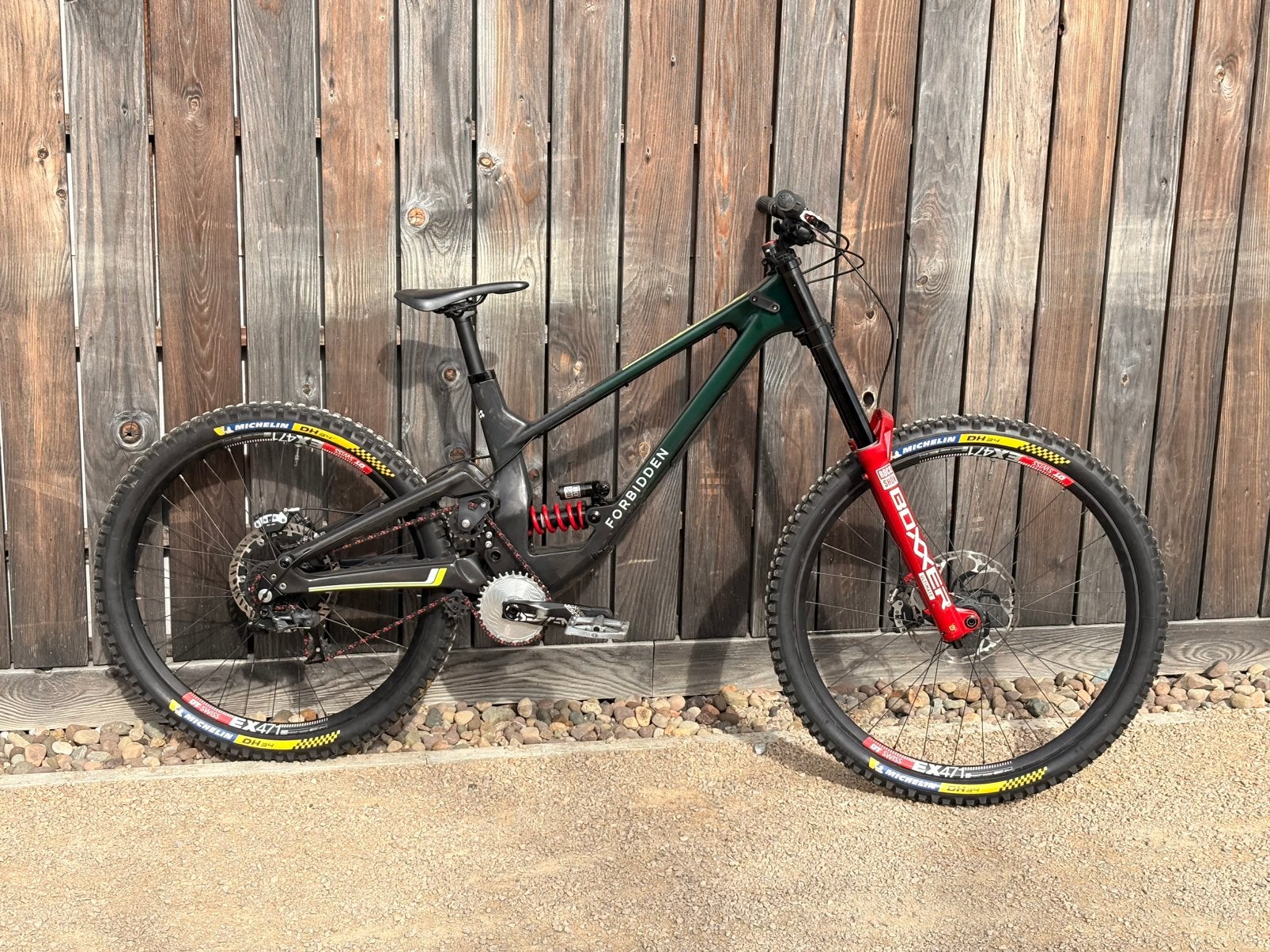 Forbidden Supernought, vork geserviced, Fietsen en Brommers, Fietsen | Mountainbikes en ATB, Zo goed als nieuw, Schijfrem, 53 tot 57 cm