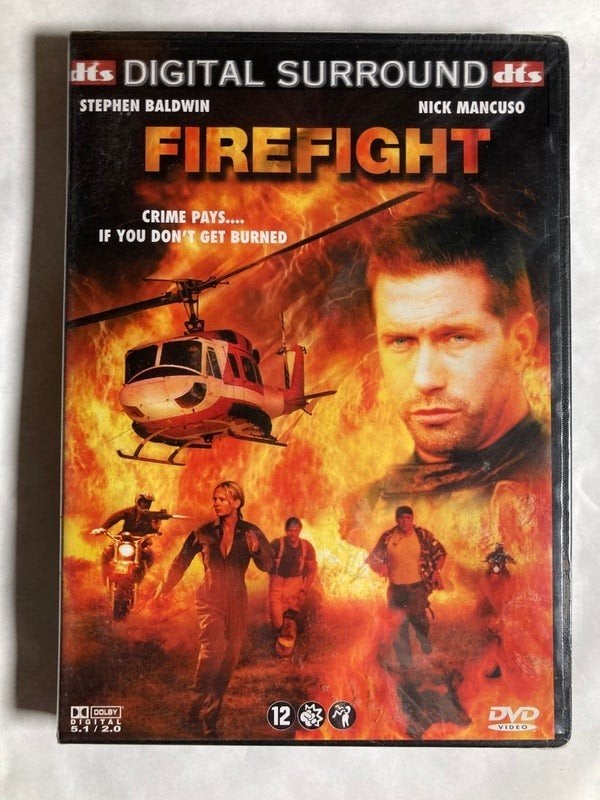 FIREFIGHT (IN SEAL) (DVD), Alle leeftijden, Verzenden, Zo goed als nieuw