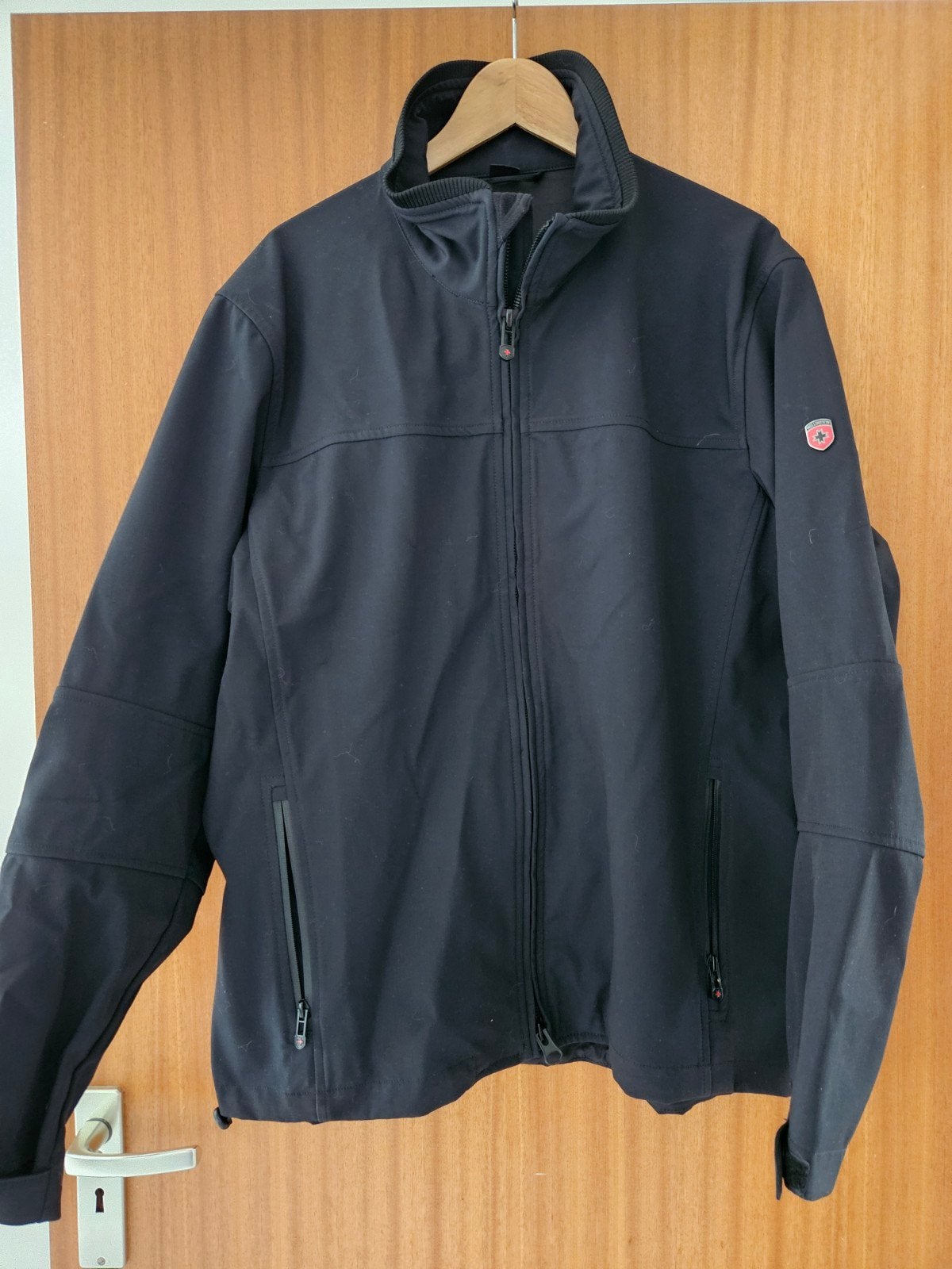 Wellensteyn Softshell Jas Zwart Maat XL, Wellensteyn, Zwart, Maat 56/58 (XL), Ophalen of Verzenden