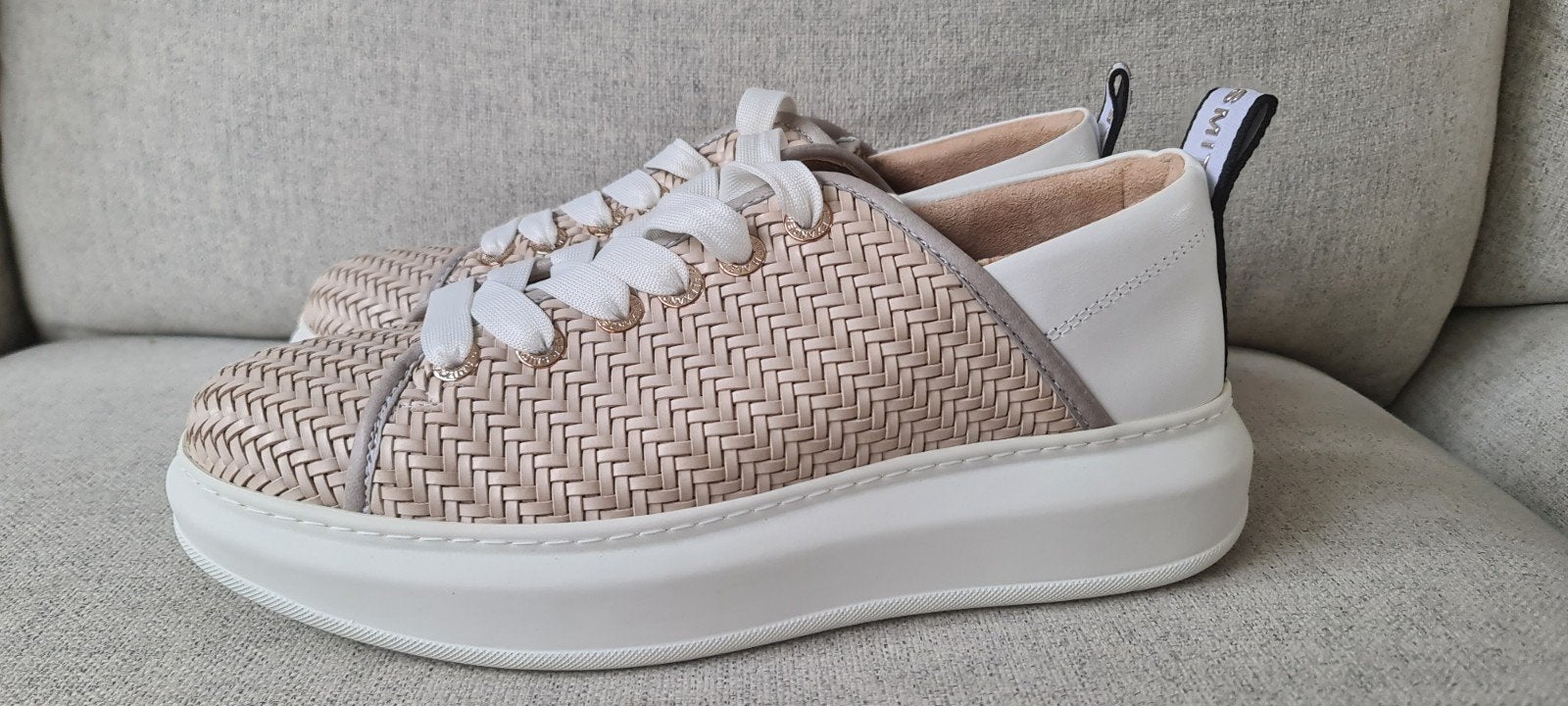 nieuwe sneakers gympen 40 Alexander Smith Wembley beige, Nieuw, Ophalen of Verzenden, Sneakers of Gympen, Alexander Smith