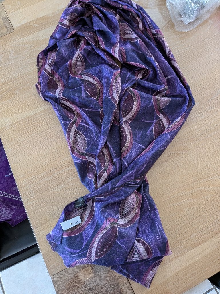 sjaal grote sjaal, Kleding | Dames, Mutsen, Sjaals en Handschoenen, Ophalen of Verzenden, Zo goed als nieuw, Maat 46/48 (XL) of groter