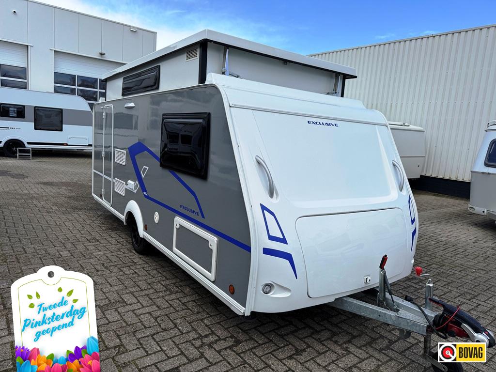 Trigano Silver Trend 442 Exclusive 2e Pinksterdag open!!, Caravans en Kamperen, Caravans, tot en met 3, 750 - 1000 kg, Standaardzit
