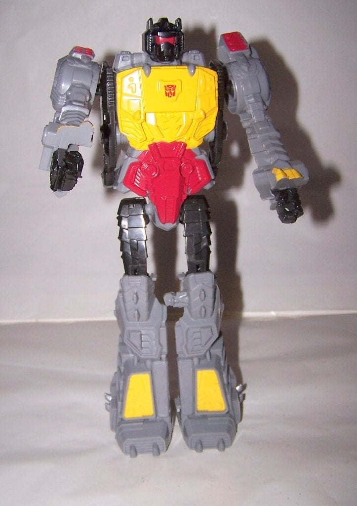 Hasbro Titan Transformer Grimlock. H. 28cm. Nwst., Verzamelen, Transformers, Overige generaties, Ophalen of Verzenden, Zo goed als nieuw