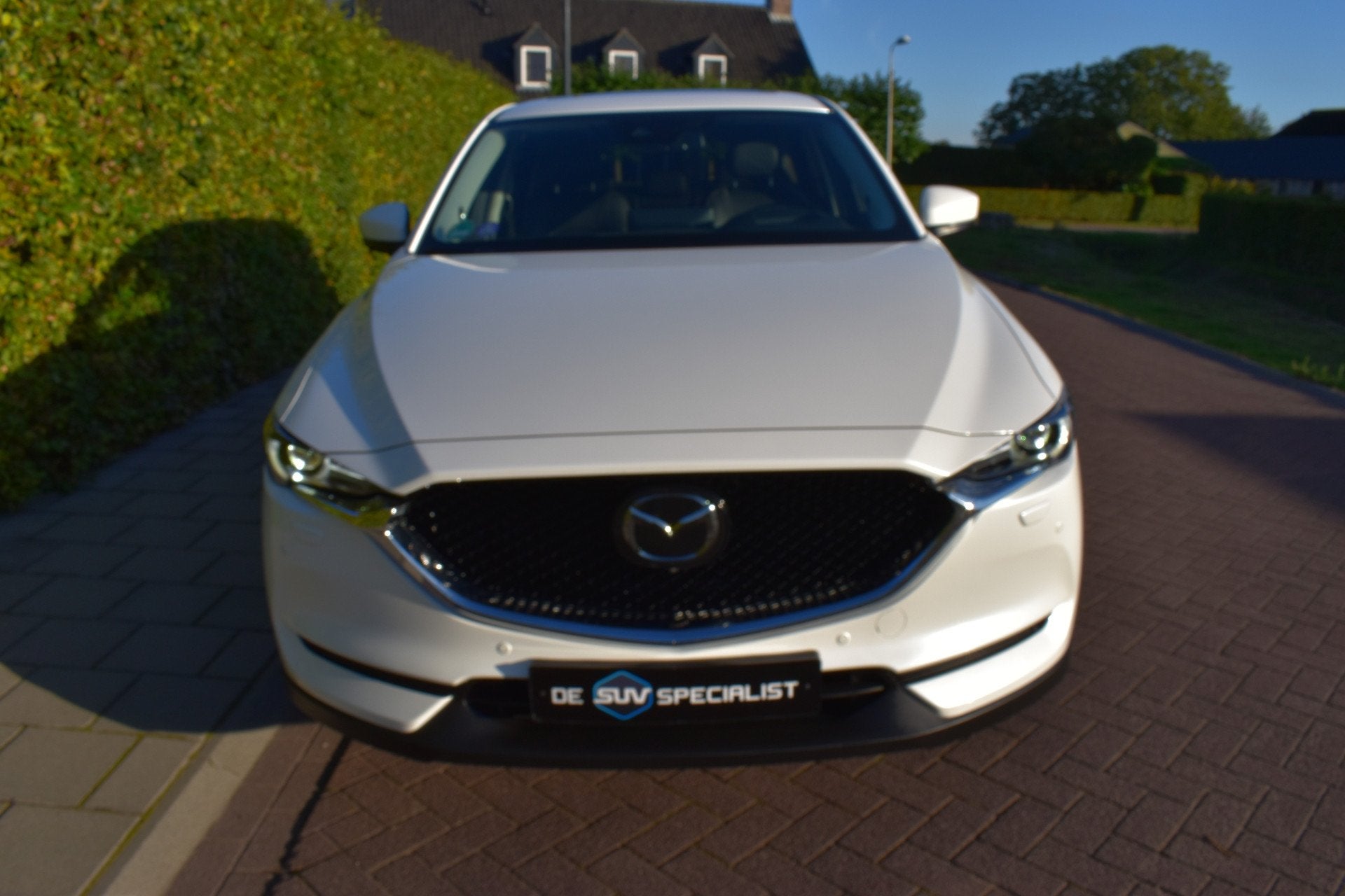 Mazda CX-5 2.0 SkyActiv-G 4WD '21 Signature DAK BOMVOL!, Auto's, 4 cilinders, Met garantie (alle), Wit, Bedrijf