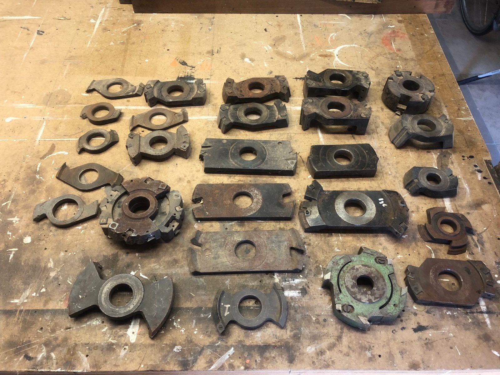 26 freeskoppen van alles wat, meeste met asgat 40mm, Ophalen of Verzenden, Gebruikt, Elektrisch, Overige soorten
