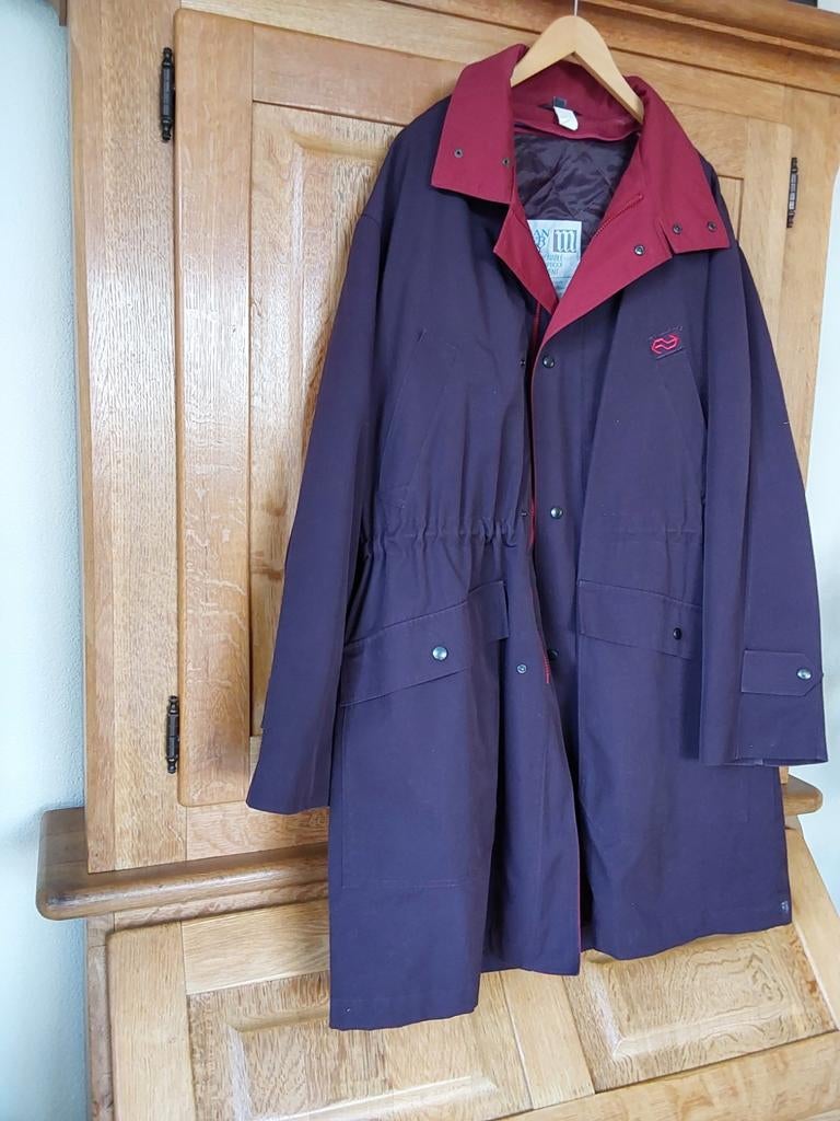 Orginele NS machinistencoat jaren 80, Verzamelen, Ophalen, Zo goed als nieuw, Trein, Overige typen