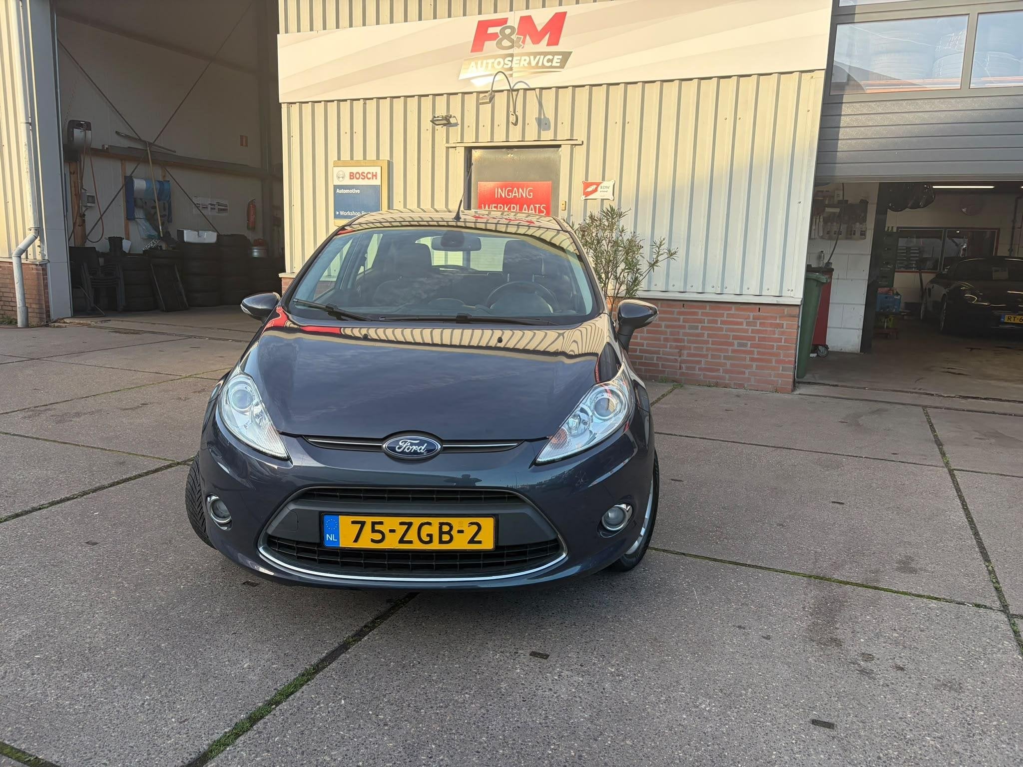 Ford Fiesta 1.25 Titanium Airco, cruise, pdc achter, Voorwielaandrijving, Stof, 1242 cc, 4 cilinders