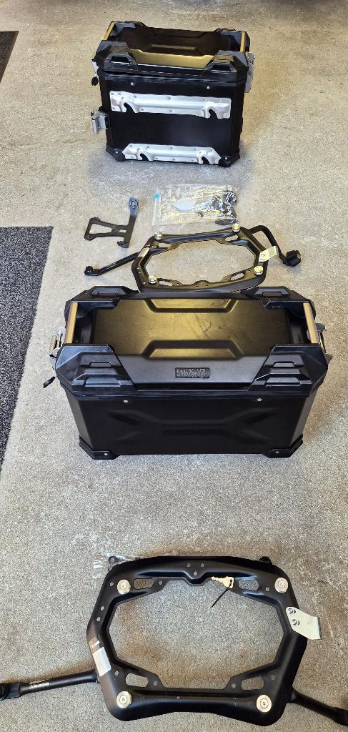 Kofferset BMW R1250GS, Motoren, Ophalen, Zo goed als nieuw