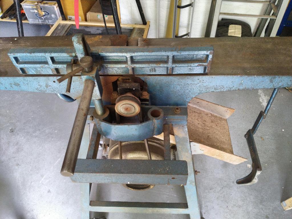 Schaafmachine. GEEN vlakvandiktebank. Zware machine., Doe-het-zelf en Verbouw, Ophalen, Gebruikt, Elektrisch