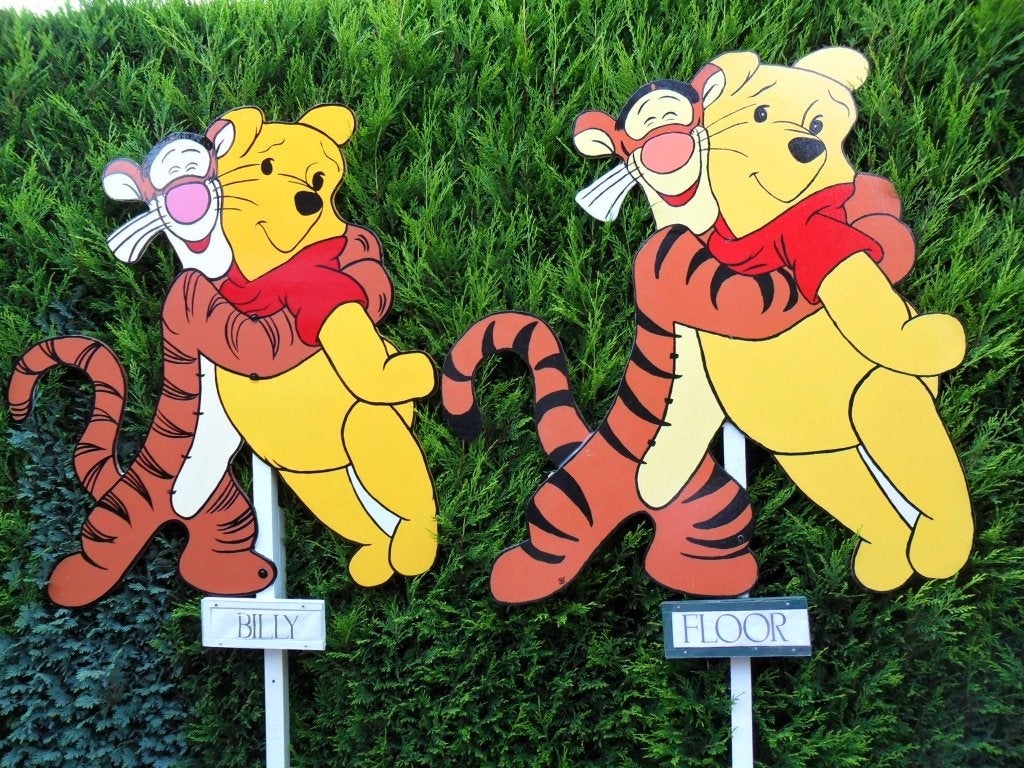 Geboorteborden o.a Geboortebord Winnie The Pooh en vriendje., Ophalen, Nieuw, Geboortebord