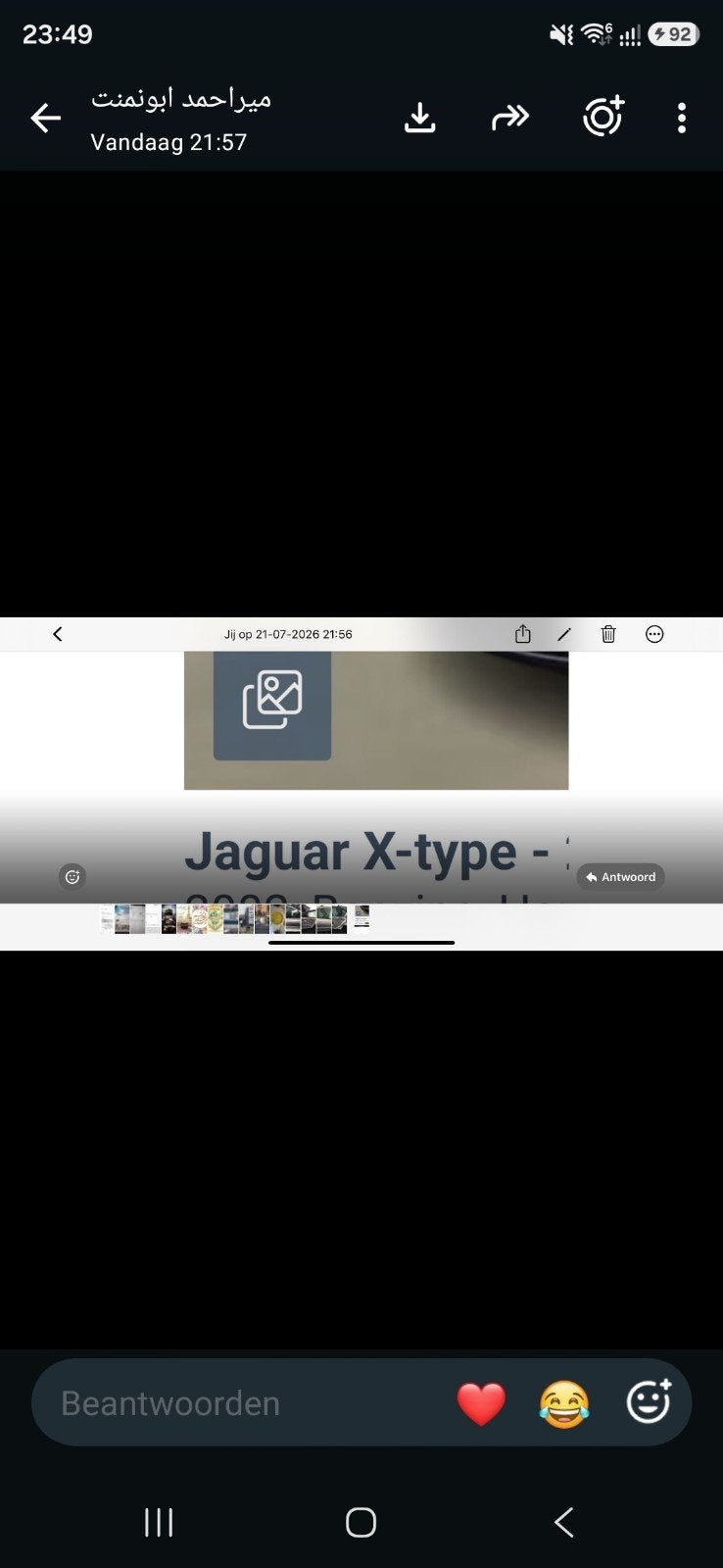 Jaguar. X-teyp 90€, Verzenden, Zo goed als nieuw
