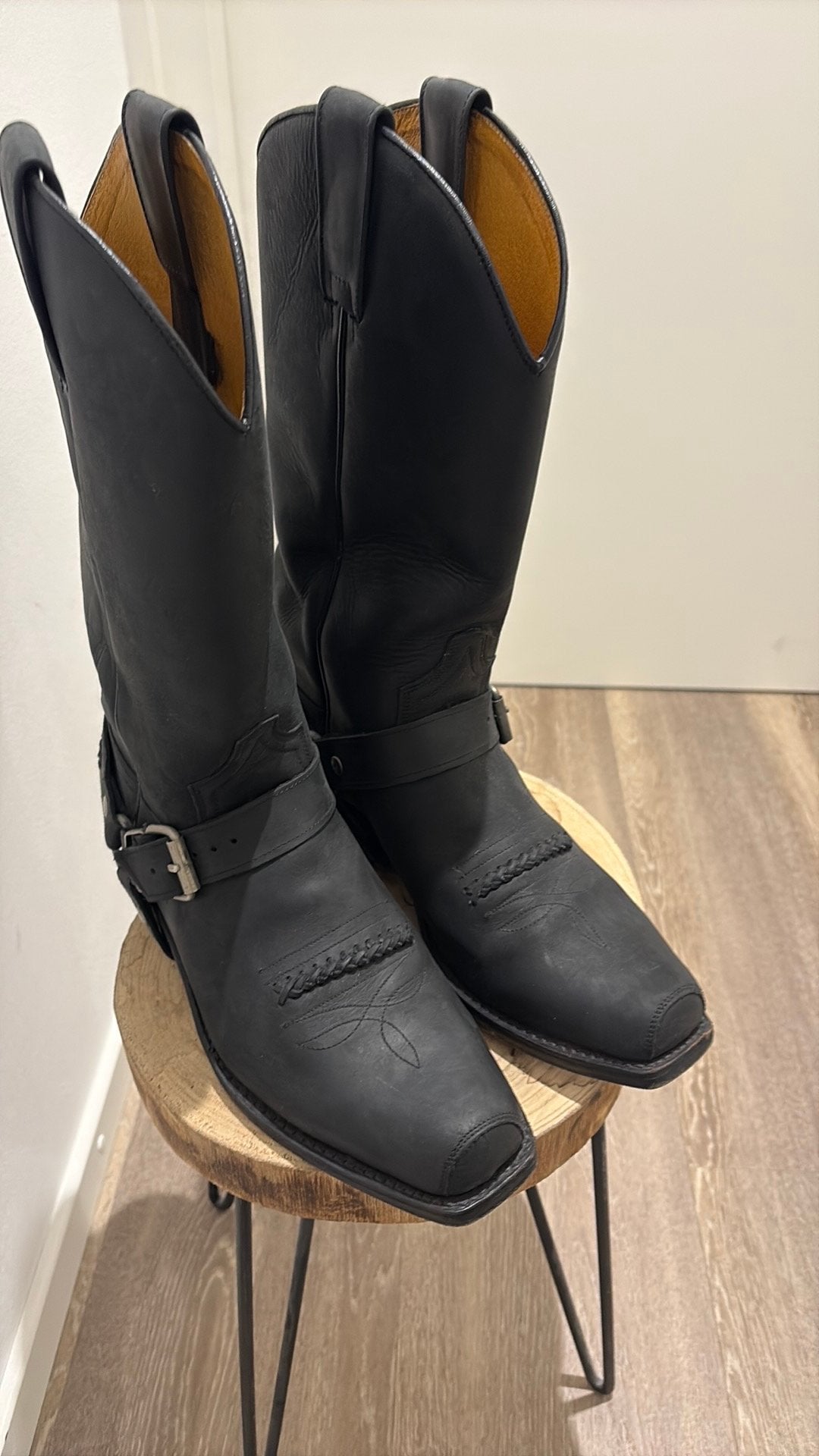 Sendra boots cowboylaarzen mt 42 zwart, Verzenden, Zwart, Boots, Zo goed als nieuw