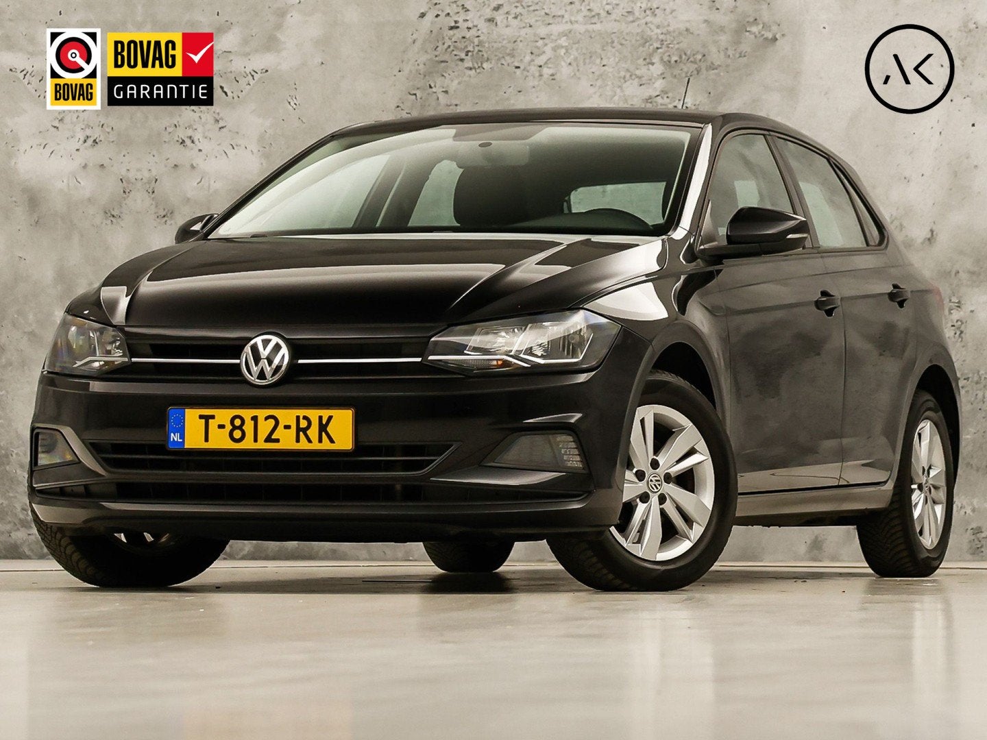 Volkswagen Polo 1.0 TSI Sportline (APPLE CARPLAY, LM VELGEN,, Auto's, 12 maanden, Stof, Zwart, Bedrijf