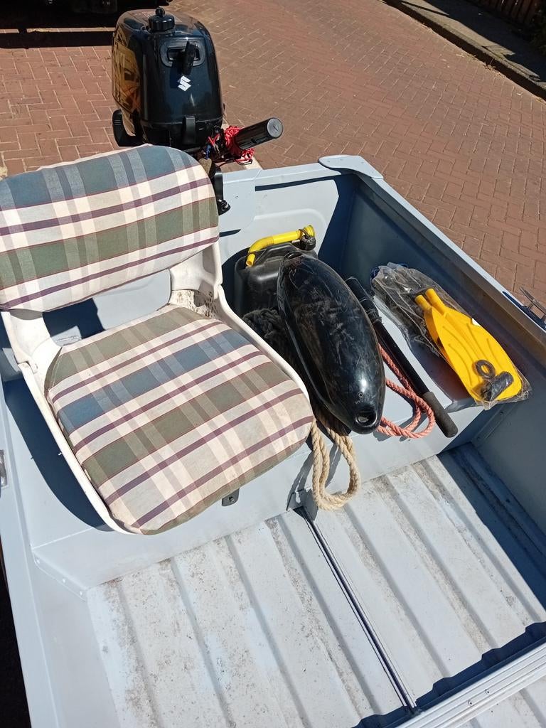 Inruilen mogelijk Aluminium platbodem, Caravans en Kamperen, Ophalen