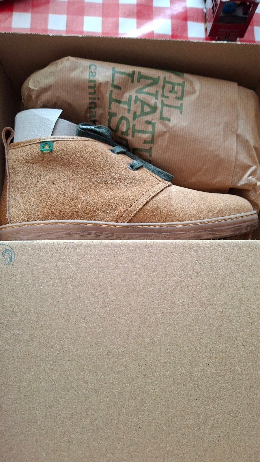 El Naturalista Lux suede-grain schoenen maat 35 NIEUW!, El naturista, Jongen of Meisje, Nieuw, Ophalen of Verzenden