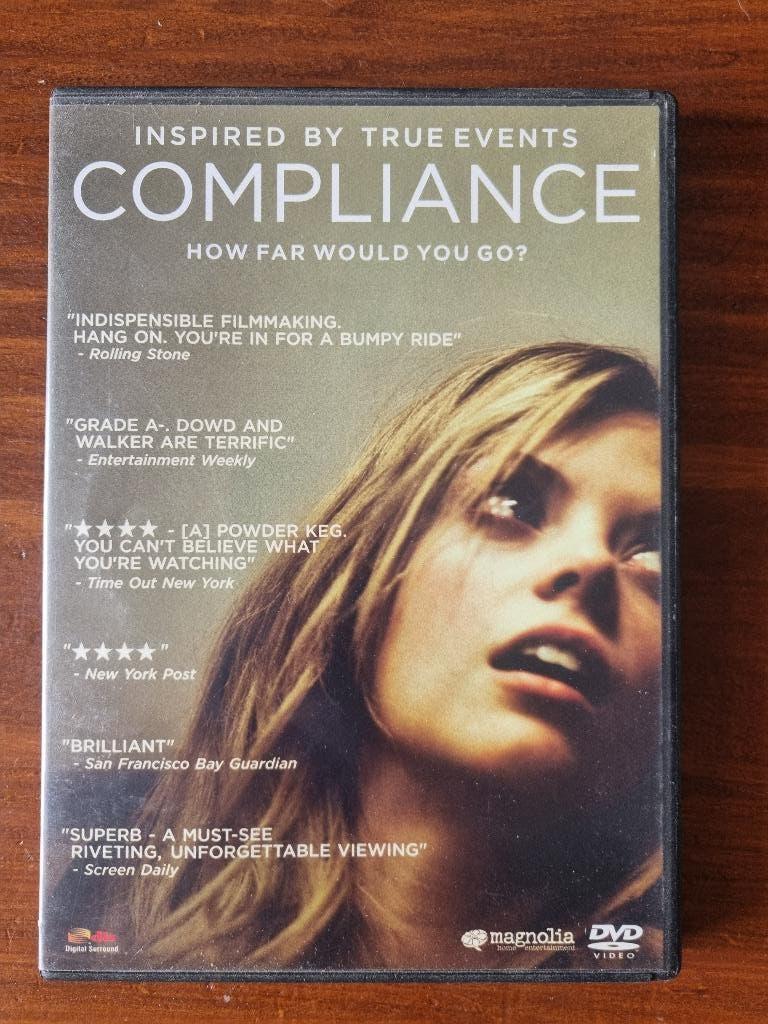Compliance DVD, Vanaf 16 jaar, Ophalen, Zo goed als nieuw, Drama
