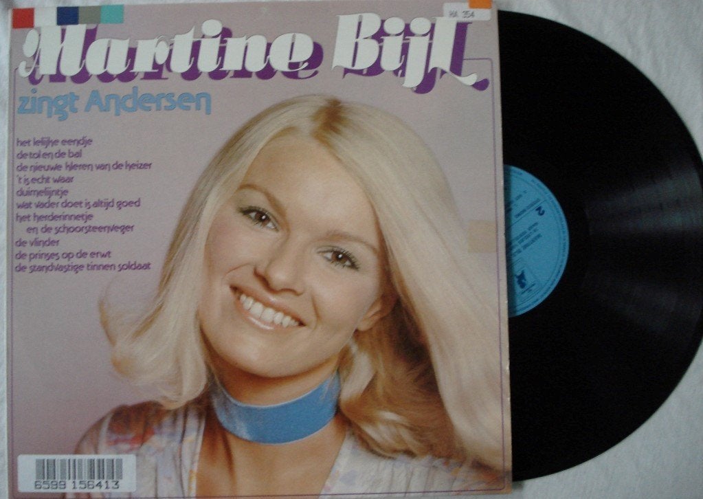 Martine Bijl zingt Andersen, Cd's en Dvd's, LP, Gebruikt, Overige genres, Ophalen of Verzenden