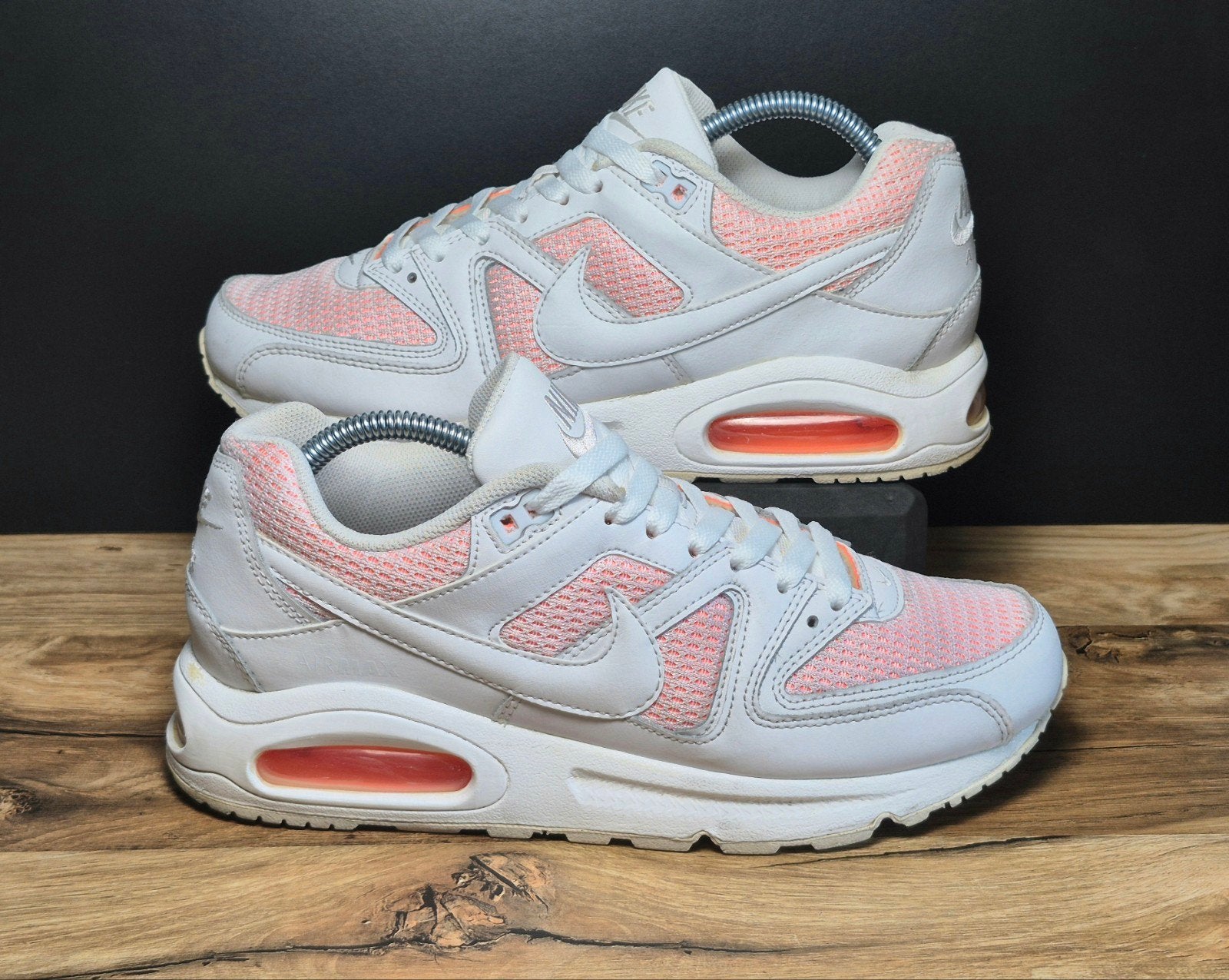 Nike Air Max Command “White Bright Mango” – EU 41, Verzenden, Wit, Nvt, Nvt
