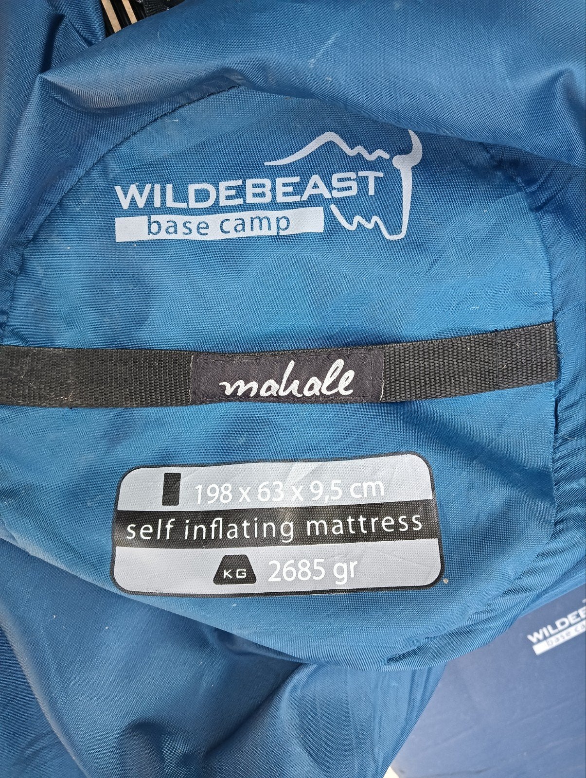 2-Wildebeast base camp Mahale matrassen., Caravans en Kamperen, Ophalen of Verzenden, Zo goed als nieuw, Campingstoel